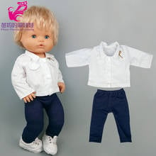 Chaqueta para muñeca Nenuco de 16 pulgadas, abrigo vaquero para muñeca de 40cm Y Su hermana de 38cm 2024 - compra barato