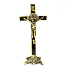 Cruz de la Catedral de San Bengala para regalar, iglesia, Jesús, cristo, estatua amarga, adornos, reliquias 2024 - compra barato