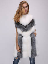 ZADORIN New Winter Coat Women Furry Soft Warm Faux Fur Vest Sleeveless Long Vintage Ladies Outerwear Fur Jackets 2024 - buy cheap