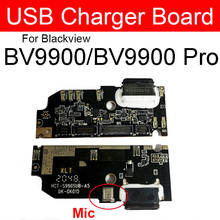 USB Charger Plug With Microphone Board For Blackview BV9900 BV9900 Pro USB Charging Port Board Replacement Parts 2024 - buy cheap