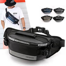 Men Nylon Fanny Chest Pack Hip Bum Reflective Strip Shoulder Bag Multi-Functional Anti-theft Male Belt Close-Fitting Waist Bags 2024 - buy cheap