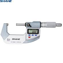 shahe  IP65 waterproof 25-50 mm outside micrometer electronic 0.001 mm micron outside micrometer caliper gauge 2024 - buy cheap