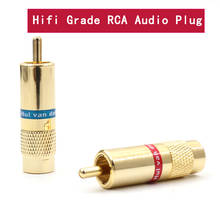 4pcs Van den Hul C-8.4 RCA Plugs Audio RCA jack with diy VDH RCA cable 2024 - buy cheap