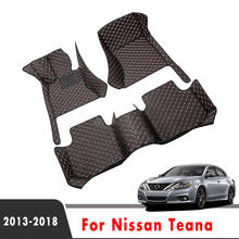 LHD For Nissan Teana Altima L33 2018 2017 2016 2015 2014 2013 Car Floor Mats Accessories Decoration Styling Leather Carpets 2024 - buy cheap