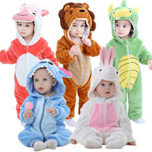 Baby Rompers Cartoon Lion Unicorn Animal Onesie For Kids Jumpsuit Winter Overalls Toddler Clothing Inflant Christmas Costumes 2024 - buy cheap