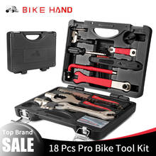 BIKEHAND 18 In 1 Portable Bike Repair Tool Kit - Multiful Bicycle Tools Box Hex Key Wrench Remover Cycling Tools for Shimano Use 2024 - buy cheap