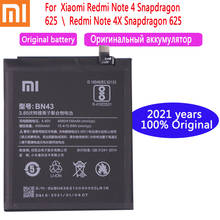 4000mAh 2021 years 100%  xiaomi Original Battery BN43 For Xiaomi Redmi Note 4X  Note 4 global Snapdragon 625 Phone Battery 2024 - buy cheap