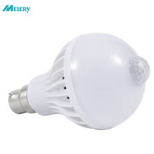 B22 Motion Sensor Bulb PIR Night Light 5W/7W/9W/12W Bayonet Ceiling Pendant Lamp for Bathroom Bedroom Hallway Indoor Lighting 2024 - buy cheap