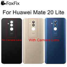 Back Glass Cover For 6.3" Huawei Mate 20 Lite Battery Cover Door Rear Housing Panel Case For Huawei Mate 20 Lite Battery Cover 2024 - купить недорого