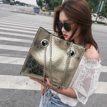 2022 New Ladies Shoulder Bag Fashion PU Leather Crossbody Chain Large Capacity Fashion Tote Snake Shoulder Bag 2024 - buy cheap