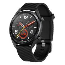 Ремешок силиконовый для Xiaomi Amazfit Stratos 2/Pace, сменный Браслет для Huawei Watch GT, Polar Vantage M, 22 мм 2024 - купить недорого