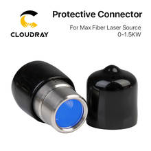 Cloudray-Grupo de lentes de conector protector para fuente láser de fibra, máx. 0-1.5kW 2024 - compra barato