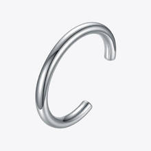 ENFASHION Minimalist Thick-tube Bangles For Women Stainless Steel Rock Hiphop Hollow Bracelets Femme Fashion Jewelry Gifts B2159 2024 - buy cheap