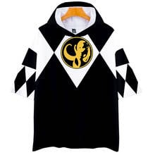 Mighty Morphin 3d hooded t shirt men women 2022 new boy harajuku t-shirt hip hop streetwear sweatshirt top brand clothes 2024 - buy cheap