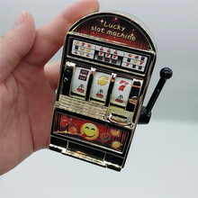 Lucky Jackpot Mini Slot Machine Antistress Toys Games for Children Kids Safe Machine Bank Replica Funny Gag Toys Christmas Gifts 2024 - купить недорого