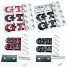 3D Metal Car GTI Logo Car Rear Trunk Stickers Emblem Badge Decals for GTI Volkswagen VW Polo Golf R400 TCR MK2 MK4 MK5 MK6 MK7 2024 - buy cheap