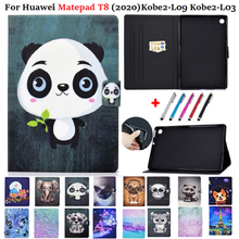 Capa protetora para tablet, capa de celular, animais, huawei matepad t8 2024 - compre barato