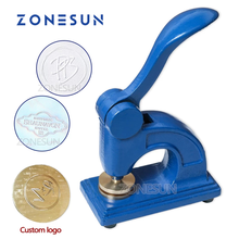 Штамп ZONESUN HF1 из нержавеющей стали с тиснением и логотипом на заказ 2024 - купить недорого