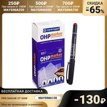 Маркер Centropen 2636 для OHP, перманентный, 0.6 мм, красный