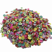 500/1000Pc 5MM Mixed Flower Clay Beads Decoration Crafts Flatback Cabochon Scrapbooking Fit Phone Embellishments Diy Accessories 2024 - buy cheap