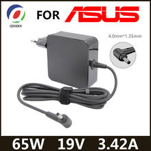 QINERN EU 19V 3.42A 65W 4.0*1.35 power Charger Laptop adapter For Asus Zenbook UX32VD UX305CA ux31a x201e ux305f s200e ADP-65DW 2024 - buy cheap