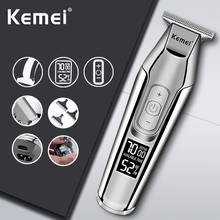Kemei Cordless Electric Clippers Hair Cutting Machine Professional Haircut Salon Shaving USB Barber Beard Trimmer for Men 2024 - buy cheap