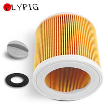 FLYPIG-Filtros de polvo de aire para aspiradoras Karcher, piezas de filtro de cartucho, WD2250, WD3.200, MV2, MV3, WD3 2024 - compra barato
