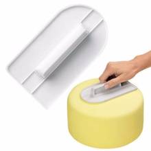 Icing Fondant Cake Decorating Sugar Craft Sugarcraft Icing Mold Plastic Cake Smoother Polisher Tools 2024 - buy cheap