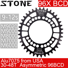 Stone Chainring 96 BCD Oval for Shimano M6000 M7000 M8000 M9000 32t 34 36 40 42 44 48T Bike Chainwheel Bicycle Tooth Plate 96bcd 2024 - buy cheap