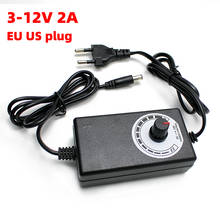 12V Adjustable Power Supply Adapter AC DC 3V 5V 12V 2A 24W Universal charger Regulator Voltage AC DC 220V To 12V Power Adapter 2024 - buy cheap