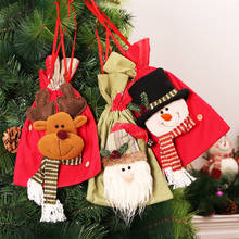 Ano novo 2020 presentes saco de natal meia noel decorações de natal para casa navidad meias decoração da árvore natal 2024 - compre barato