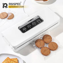 ROSPEC Automatic Vacuum Sealer With Free Vaccum Sealing Bags Vacuum food Food Storage Packer For Dry Wet Food Perservation 2024 - купить недорого