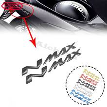 Motorcycle Stickers Badge 3D Decals Raised Wheel Tank  Applique For Yamaha NMAX155 NMAX 155 125 2024 - buy cheap