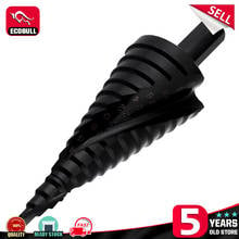 Broca escalonada de 4-32mm, Broca escalonada en espiral HSS para brocas escalonadas de titanio y acero, cono cónico escalonado acanalado para herramientas eléctricas, 4-32mm 2024 - compra barato