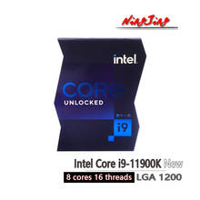 Procesador Intel Core i9-11900K i9 11900K 3,5 GHz, ocho núcleos, 16 hilos, 16M, 125W, LGA 1200, necesita placa base B560 Z590 2024 - compra barato