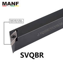 MANF SVQBR-2020K16 20mm Turning ToolsHolder For VBMT Carbide Insert Lathe Cutter Metal External Turning ToolsHolder Rod Industry 2024 - buy cheap