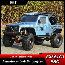 RGT EX86100 PRO CRUSHER 1:10 1/10 RTR 4WD Electric All-Terrain Crawler Climbing Car 2.4G RC Model Buggy Off-Road Vehicle Toy Boy 2024 - buy cheap