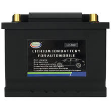 Batería de coche de 65AH, 12V, LiFePO4, iones de fosfato de litio, L2-400, 1200CCA, tamaño-240X174x190mm 2024 - compra barato