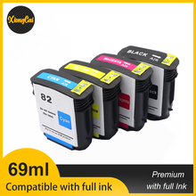 69ml with full ink compatible cartridge for HP10 82 For HP Designjet 500 50OPs 800