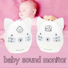 cute audio baby monitor fetal baby cry vibration alarm reminder portable baba electronics wireless baby monitor V30 2024 - buy cheap