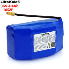 LiitoKala-batería de iones de litio para patinete eléctrico, 36V, 4.4Ah, 4400mah, alto drenaje, autobalance de 2 ruedas, 18650 2024 - compra barato
