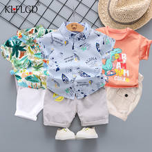 Baby suit Summer fashion kids Baby Clothing Set for Boys Cute Casual Clothes Set printing Top Shorts infant Suits Kids Clothes 2024 - buy cheap