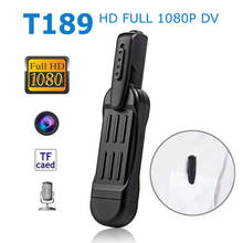 T189 mini câmera de caneta hd 1080p, micro dv dvr, gravador de voz vide, detecção de movimento, microesporte, de bolso, polícia sq11 2024 - compre barato