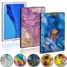 Tablet Hard Shell Case for Huawei MediaPad M5 Lite 10.1 8/M5 10.8/T5 10/T3 10/T3 8.0 High-quality Watercolor Series Back Cover 2024 - buy cheap