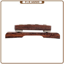 Ponte de mandolin madeira jacarandá, durável, acessórios ajustáveis de violão, baixo, mandolin 2024 - compre barato