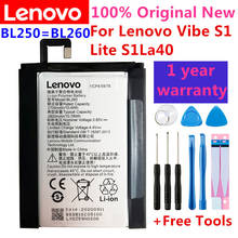 100% Original FOR Lenovo VIBE S1 S1c50 S1a40 BL250 battery Rechargeable Li-ion Built-in mobile phone lithium polymer battery 2024 - buy cheap