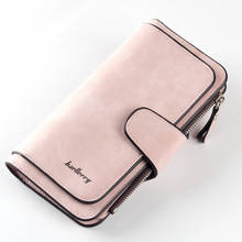 Luxury Designer Women's Wallet 2021 New Long Three-fold Multi-card Position Clutch Female Multi-function Coin Purse Card Holder 2024 - купить недорого