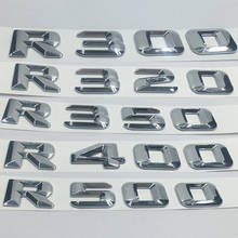 for Mercedes Benz R300 R320 R350 R400 R500 Trunk Lid Rear Emblem Badge Chrome Words Letters 2024 - buy cheap