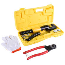 10T 4-70MM Hydraulic Crimper Tool Kit Tube Terminals Lugs Battery Wire Crimping Force YQK-70 Hydraulic Pliers Gloves for 1/8 2024 - buy cheap