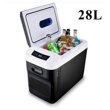 28L Car Home Refrigerator 12/24V Mini Fridges Freezer Cooler Heater 110/220V Cooling & Warming Car Home Pinic Refrigerator 2024 - buy cheap